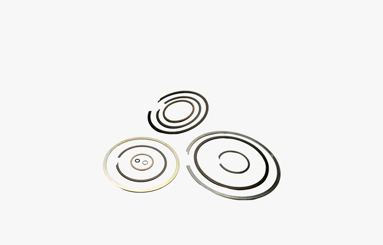 Spiral retaining ring